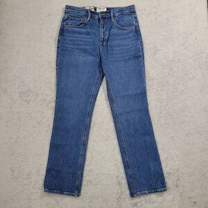 NEW Kirkland Signature Womens 6 High-Rise Straight Fit Jeans Denim